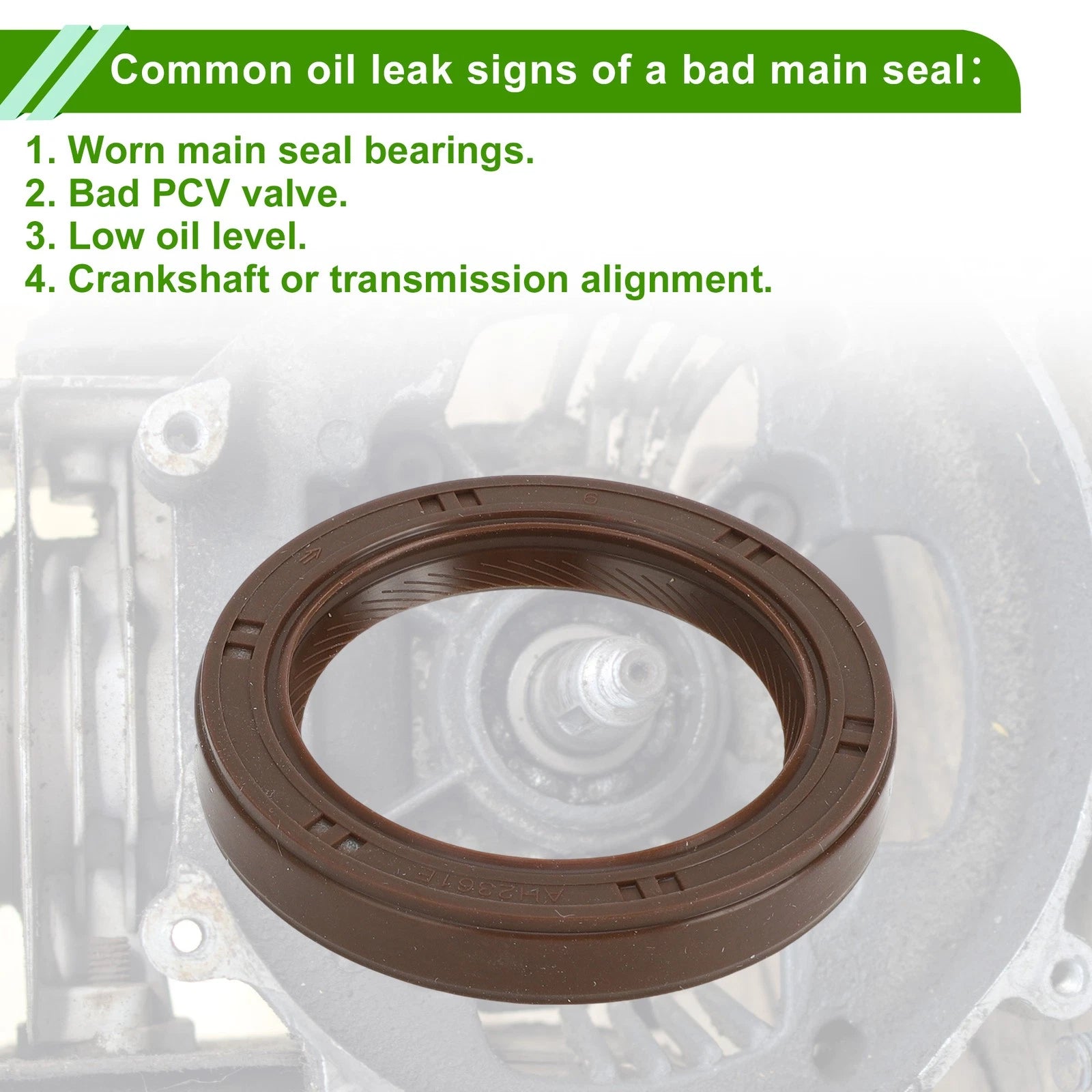 Crankshaft Oil Seal for Nissan Datsun 310 Pulsar NX (No. 13042-01M00)