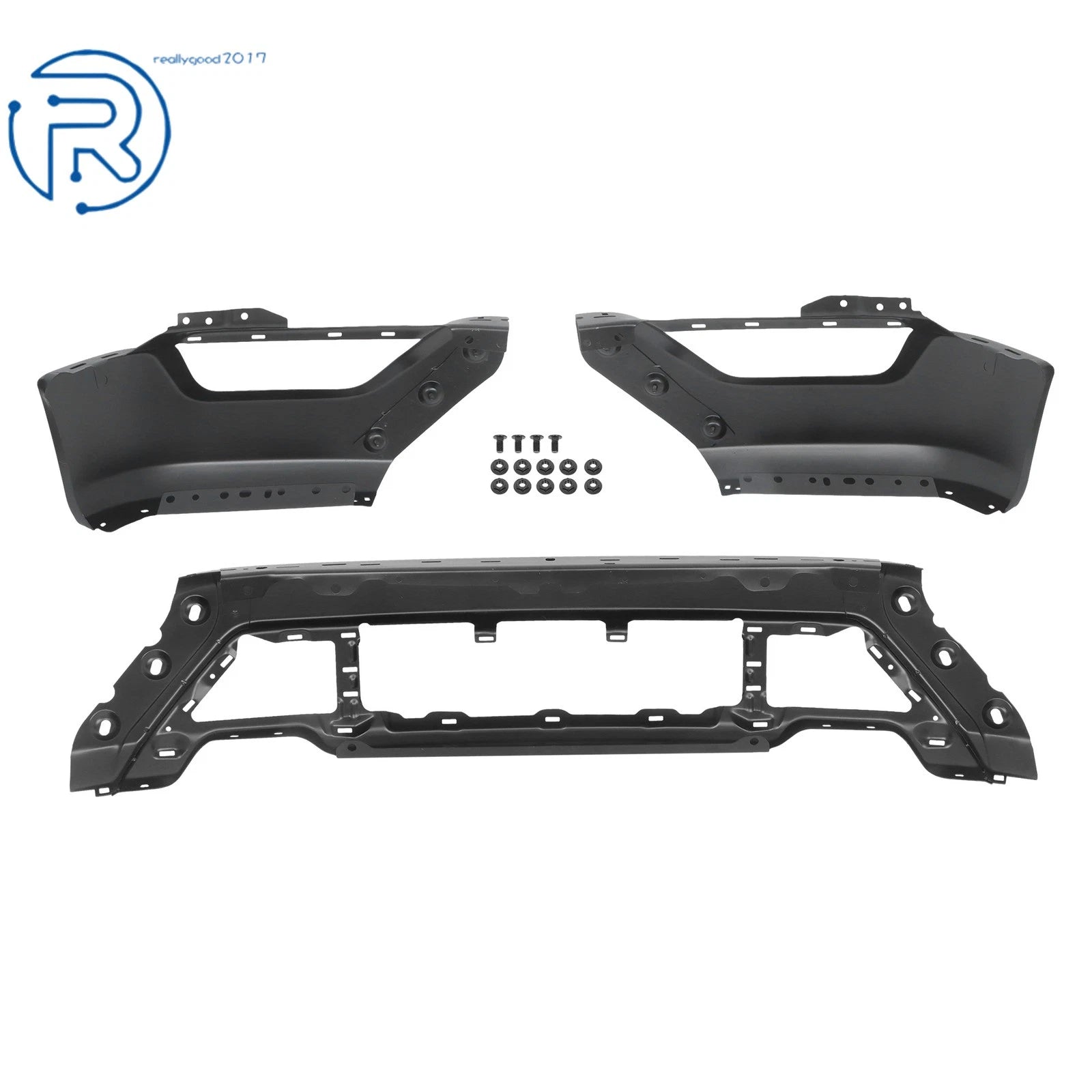 Steel Front Bumper Assembly for Ford F150 (2021-2023)