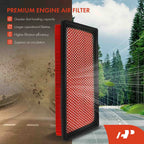 2X Performance Engine Air Filter for Chevy Malibu (1997-2005)