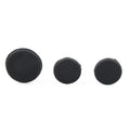 Tailgate Rubber Dust Plugs 3 x for Jeep Wrangler JL (2018 - up) Black