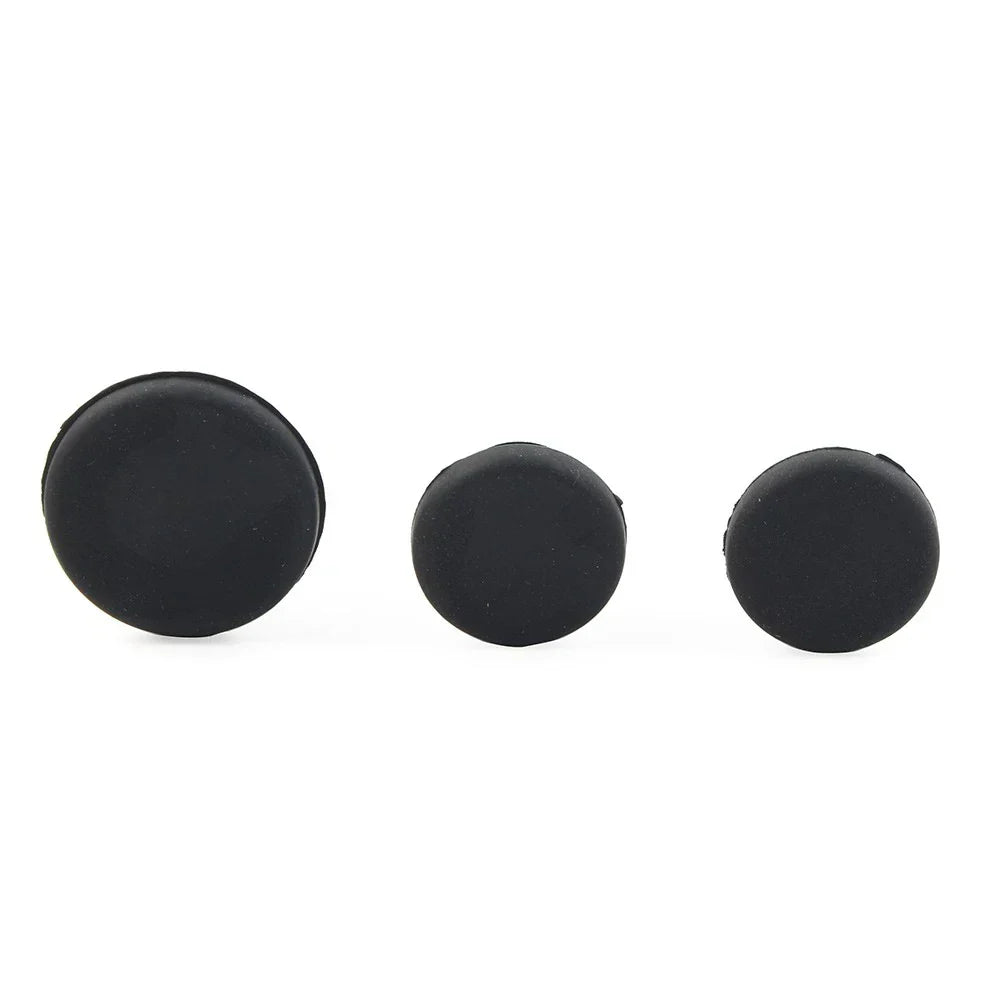 Tailgate Rubber Dust Plugs 3 x for Jeep Wrangler JL (2018 - up) Black