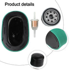Engine Maintenance Kit with Air Oil Fuel Filters for KT730 (7000 Series)