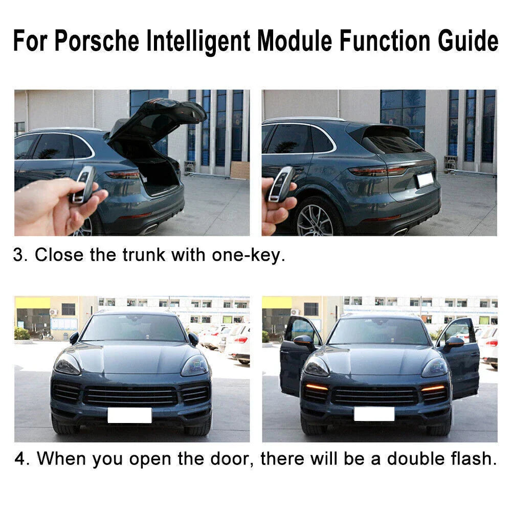 Automatic Tailgate Window Close Smart Module for Porsche Cayenne, Panamera
