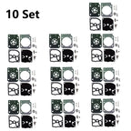10x Carburetor Repair Parts Set for Stihl FS45 FS46 FS55 (Z010-001-K009, RB-274)