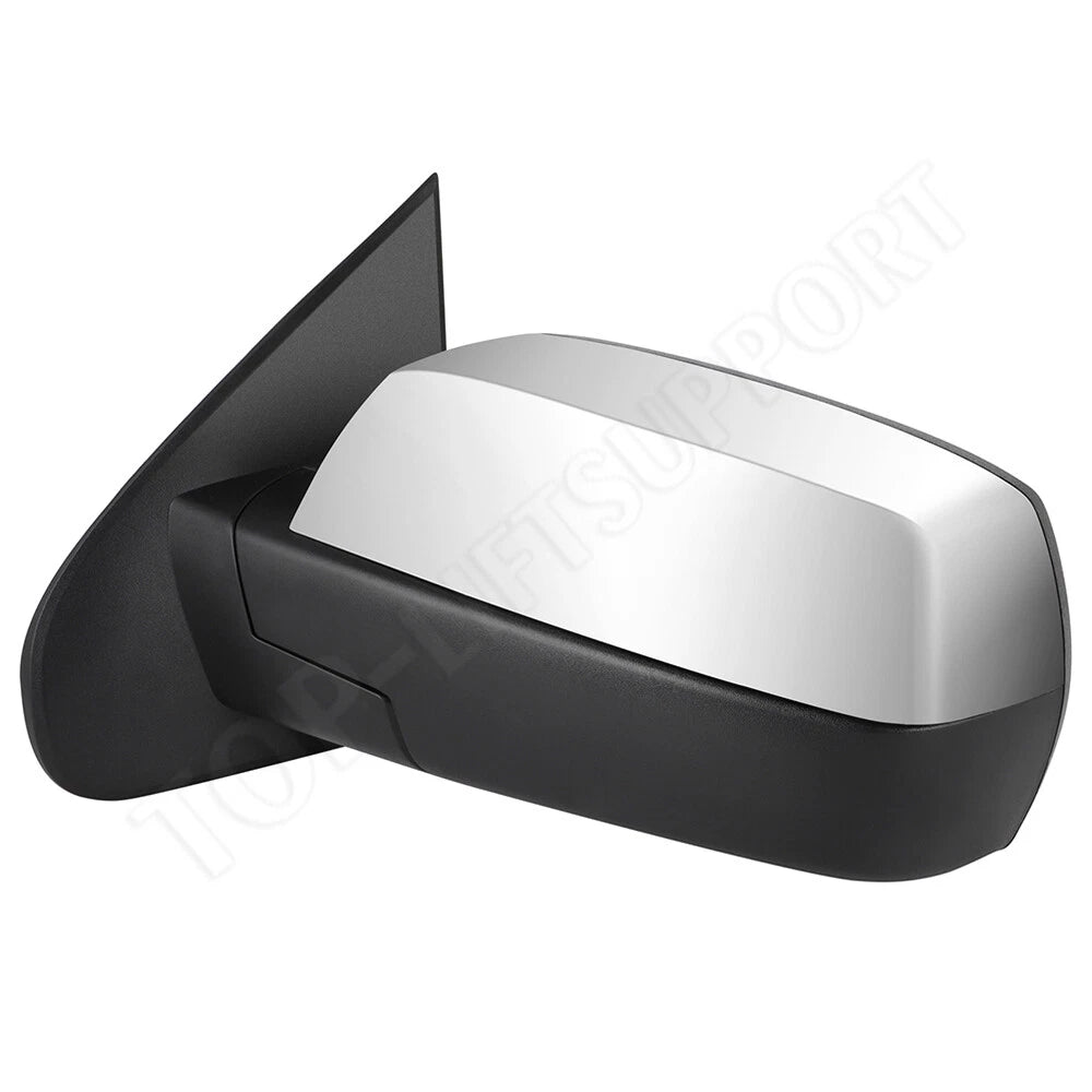 Chrome Power Heated Manual Mirror for Chevy Silverado (2015–2018)