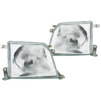 LH+RH HeadLights Pair for Toyota Landcruiser Prado 95 Series (1996–1999)
