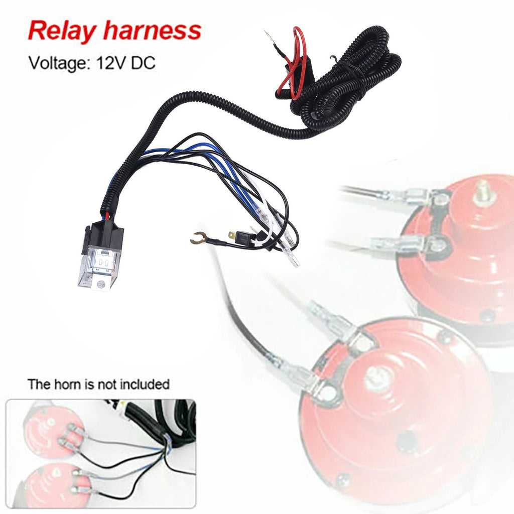 12V Wiring Harness Kit for Dual-Horn Installation (Grille Mount)