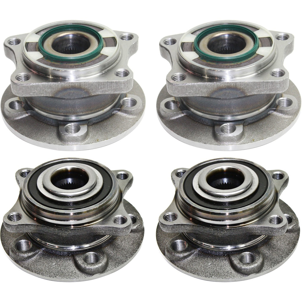 Set of 4 Wheel Hubs for Volvo S60 V70