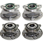 Set of 4 Wheel Hubs for Volvo S60 V70