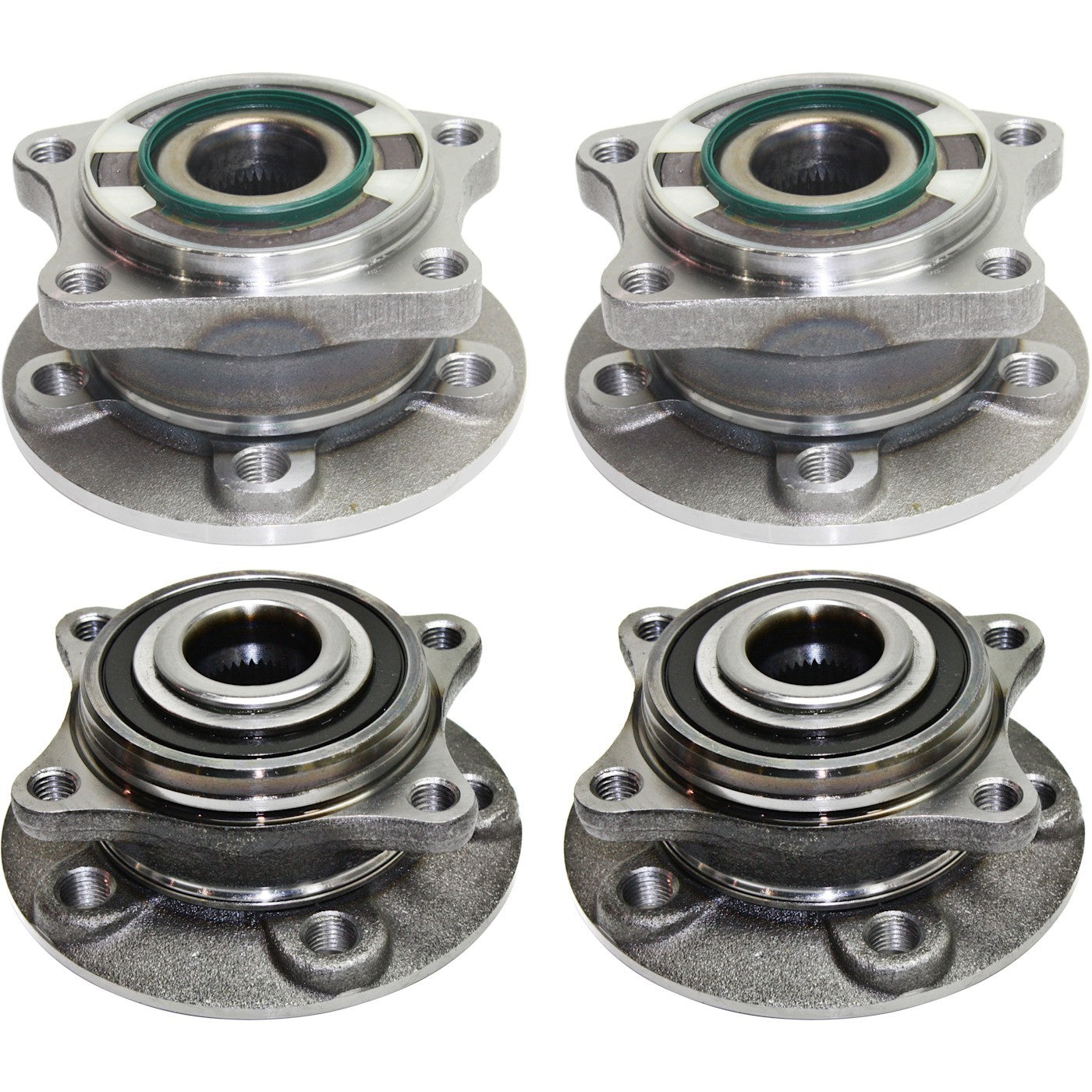 Set of 4 Wheel Hubs for Volvo S60 V70