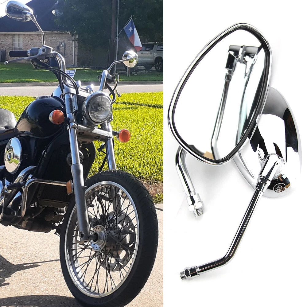 Side Mirror for Honda Rebel Shadow CMX250 VT125 CA125 CM125 CM250 CM450 (1985–2023)