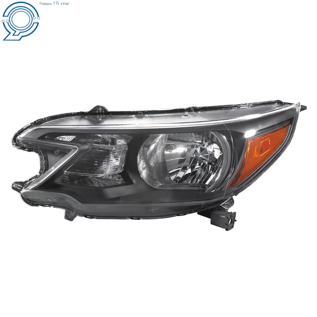 Halogen Front Headlights for Honda CR-V (2012-2014) Black Housing