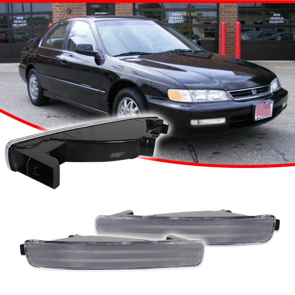 Clear Bumper Turn Signal Lights for Honda Accord (1996–1997)