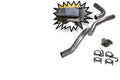2.5" Exhaust Kit for Jeep Wrangler (1997-2000) Side Exit