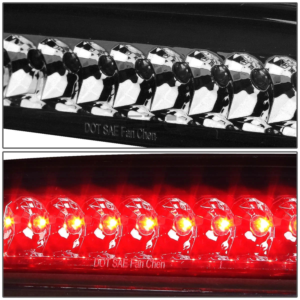 LED Third Brake Light for Toyota Tacoma (1995–2015) - Smoked Lens