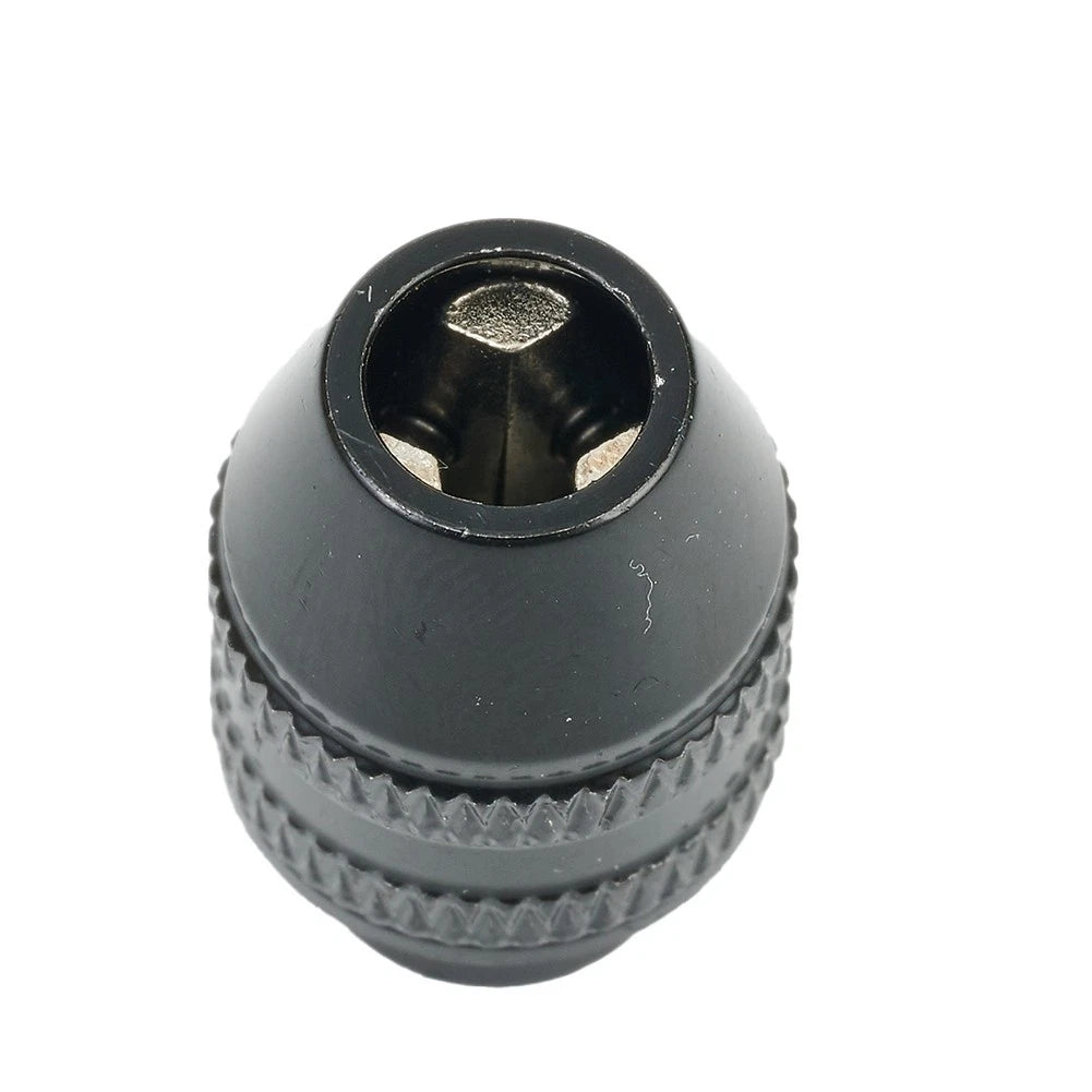 Adapter for Rotary Accessories Tool 7MM (1X 0.4-3.2mm) Black Replacement