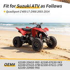 Rear Air Shocks Absorber for Suzuki Quadsport Z400 LTZ400 (2003–2014) 62100-33H10-YKS