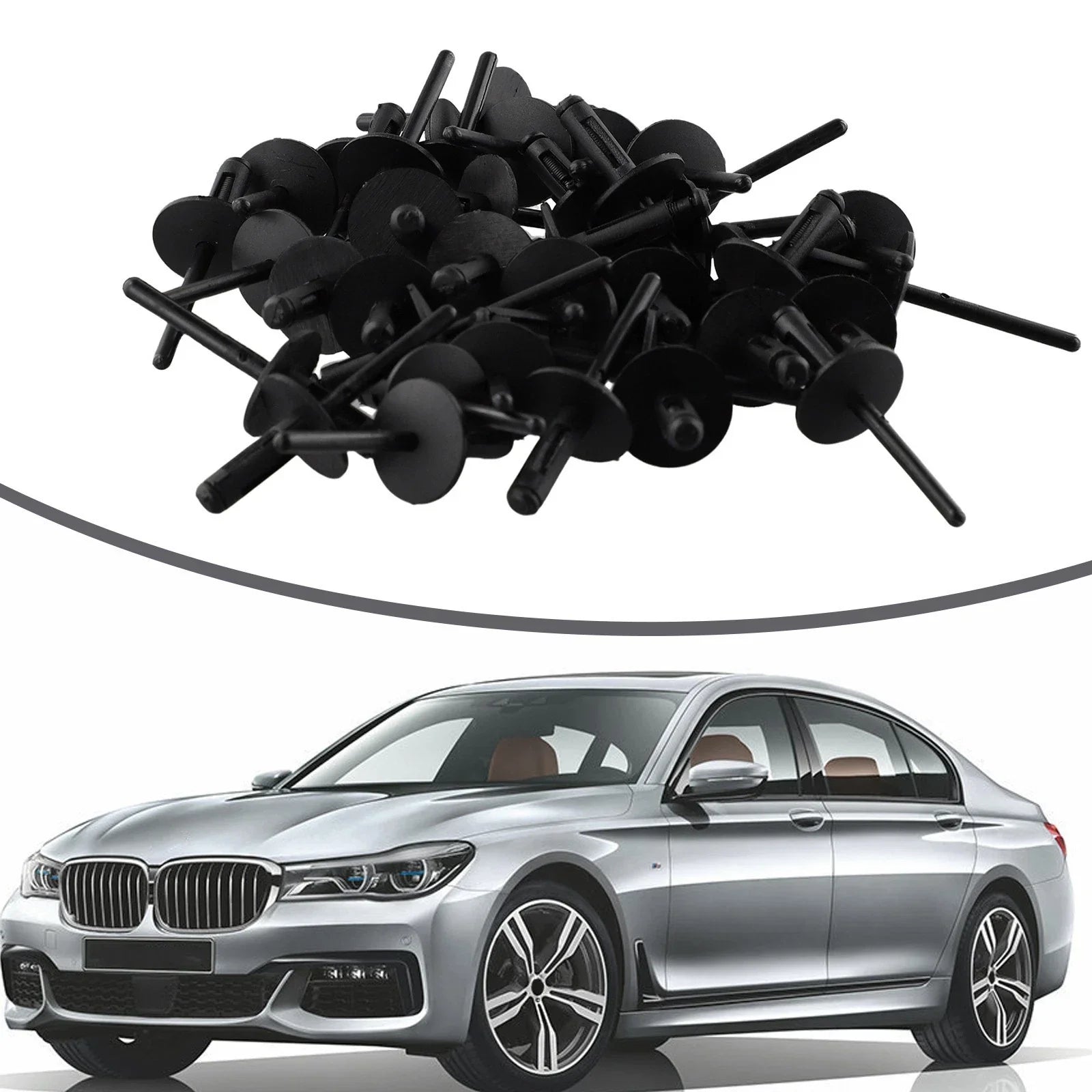 Wheel Rivets 40x for BMW X1 (2009–2015)