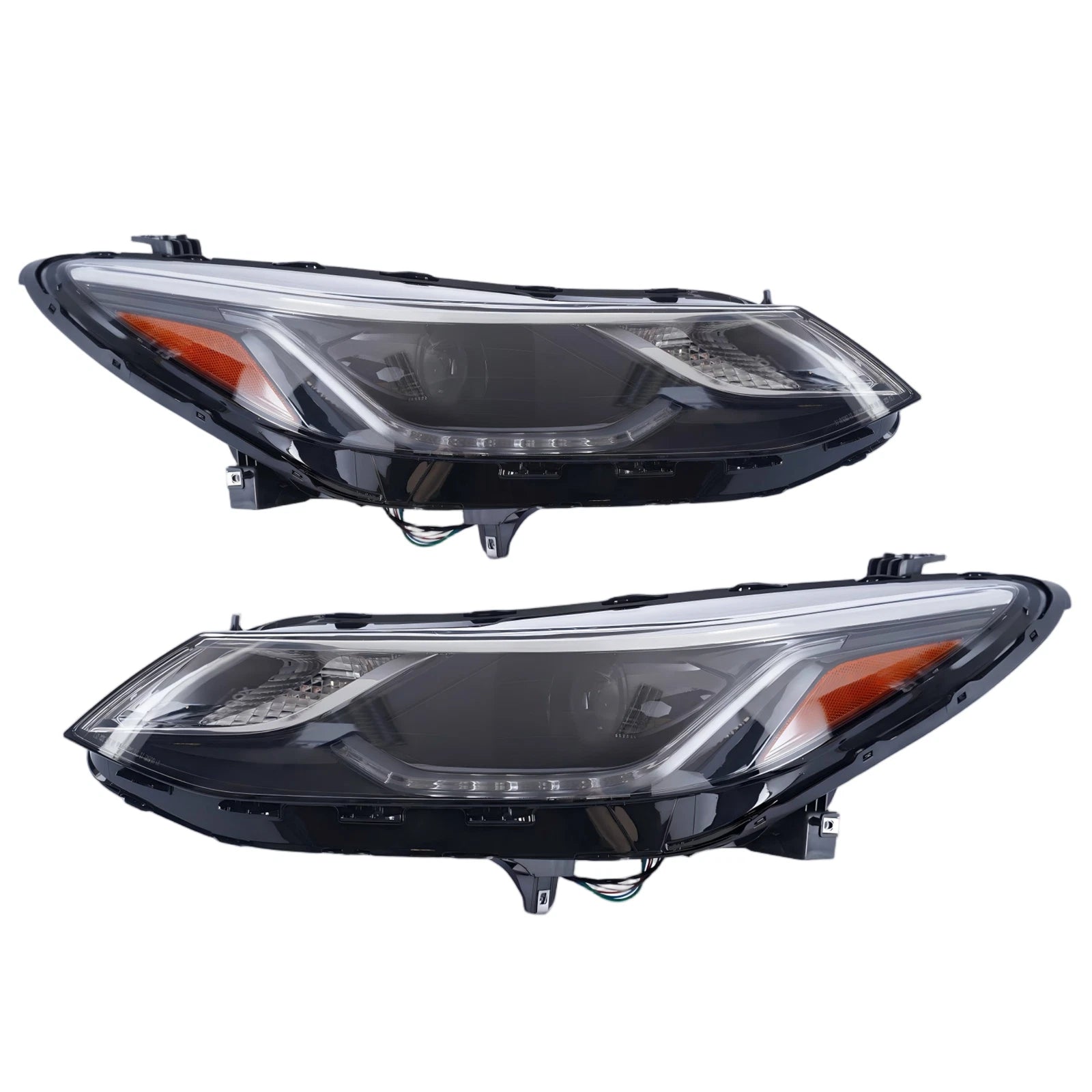 Halogen Headlights with LED DRL for Chevy Cruze (2016–2019) Left + Right