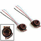 2pc 3157/4157 Bulb Socket Brake Turn Signal Light Harness for (2000–2010)