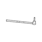 Front Outer Steering Tie Rod End for Chrysler Dodge Ram (C/V)