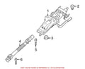 Genuine OEM Steering Shaft for BMW X1 X2 (2016–2023)