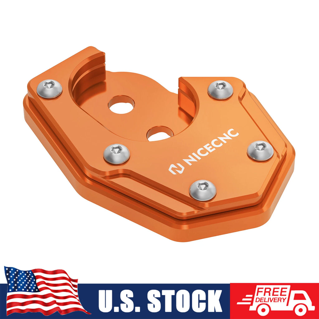 Kickstand Footstand Enlarger Pad for KTM 690 Enduro R, 690 SMC R (2019–2023)