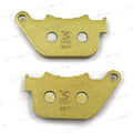 Rear Carbon Fiber Brake Pads for Harley XL 1200 C Sportster Custom (2004–2012) FA387