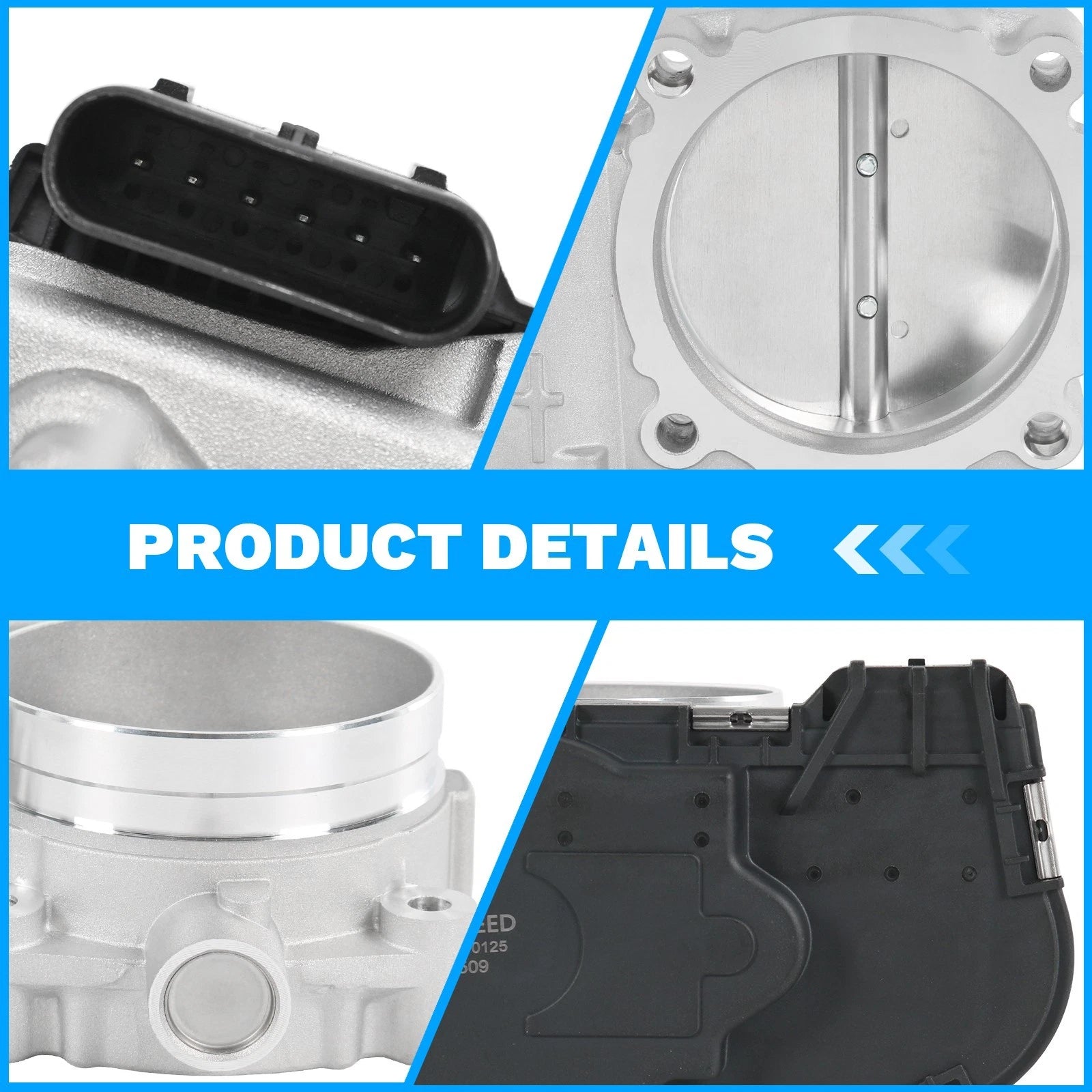 Throttle Body for Mercedes-Benz C300 E350 S450 GLE350 SLK350 S63 AMG (2013–2014)