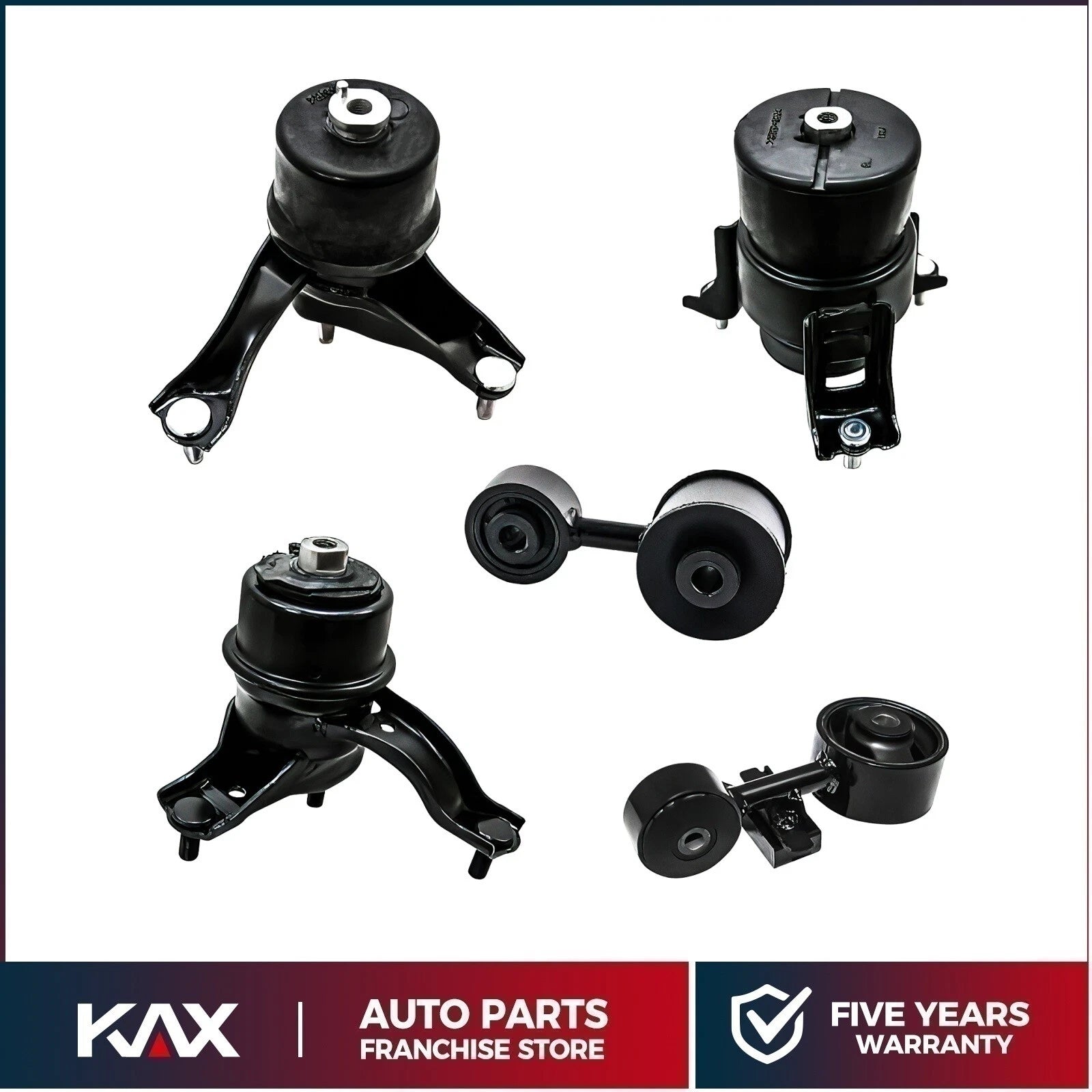 Engine Motor Mount Kit for Toyota Camry 2.4L 2007–2009 Automatic