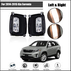 Front Fog Lights for Kia Sorento 2014–2015 with Black Cover
