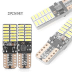 Set of 2 LED Side Marker Lamps T10 W5W 4014 for