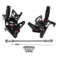 CNC Rearset Foot Pegs for Suzuki Hayabusa GSX1300R (1999-2020)