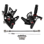 CNC Rearset Foot Pegs for Suzuki Hayabusa GSX1300R (1999-2020)
