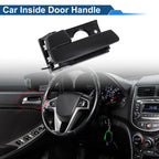 Rear Left Passenger Side Interior Door Handle for Kia Rio (2012–2017) No. 836101G000 Black