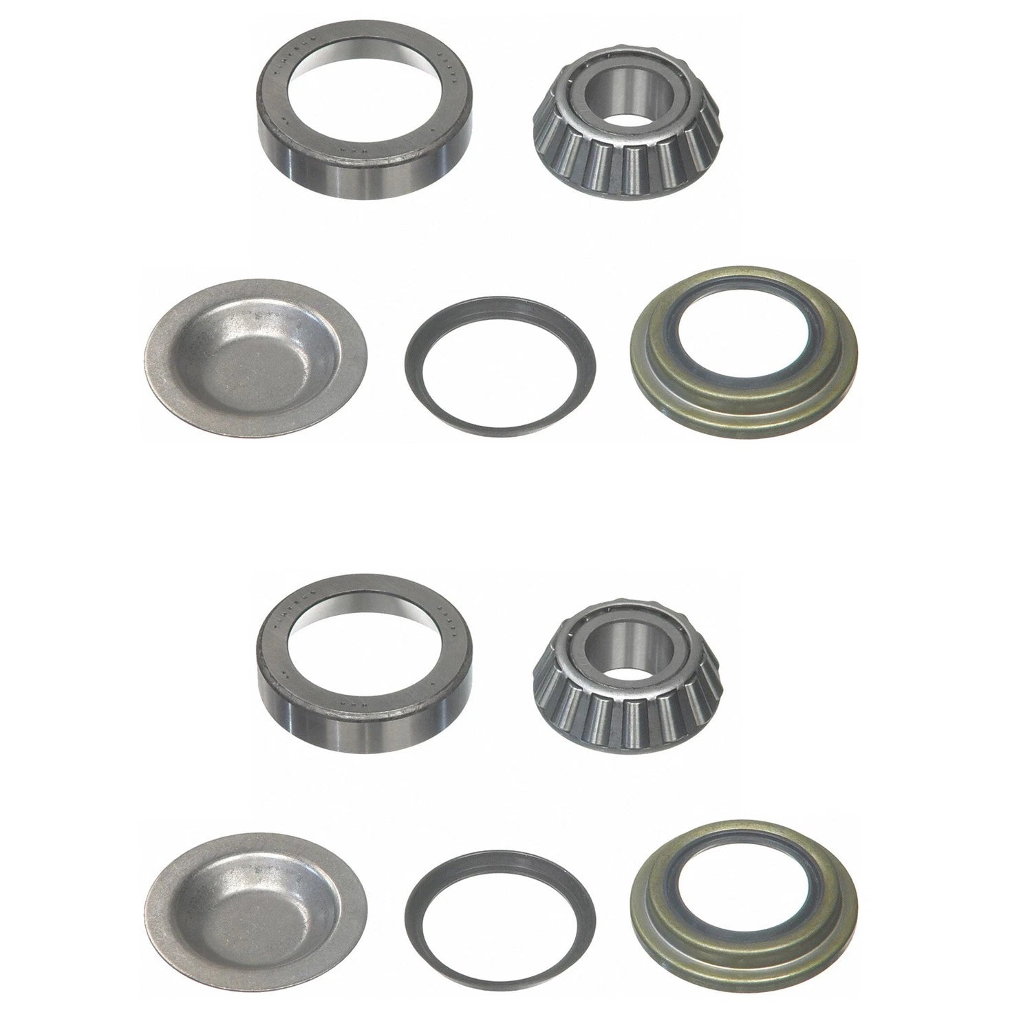 Set of 2 Front Steering King Pin Repair Kits for F-350 K30 V30 V35 W200