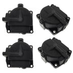 Set of 4 Carburetor Float Bowl Chambers for Johnson Evinrude 433000 766418 343870