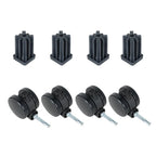 Set of 4 Caster Wheels for Weber Spirit Series