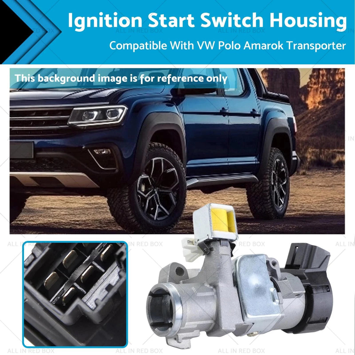 Start Switch Housing for VW Amarok, Polo, Transporter, Seat Ibiza (0916346)