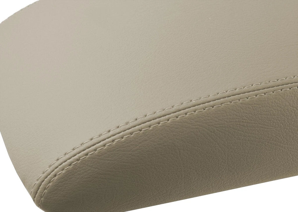 Leather Synthetic Center Console Armrest Cover for Audi Q5 (2018–2023) Beige