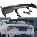 56" Rear Trunk Spoiler for Universal Fit (Electric Carbon Fiber GT Style)