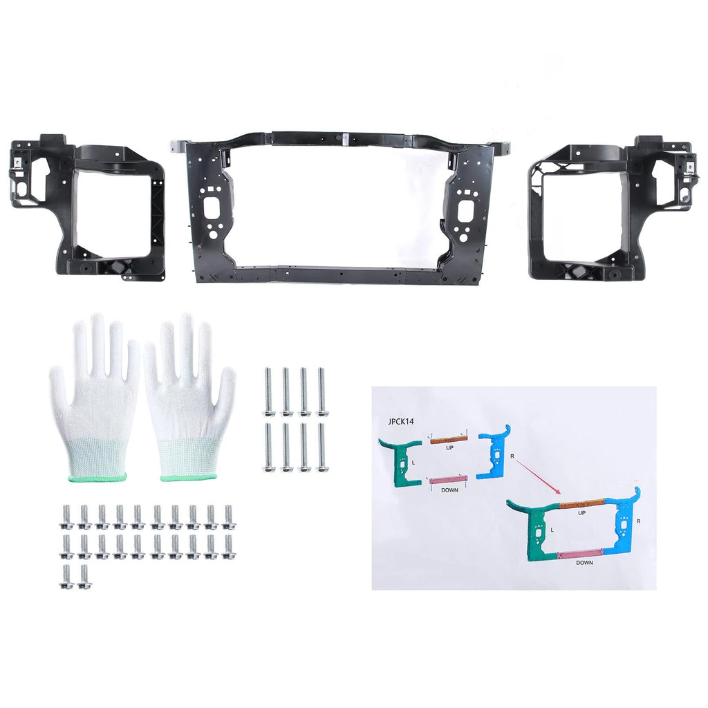 Radiator Support Assembly for Jeep Cherokee (2014–2018) with Headlight Brackets