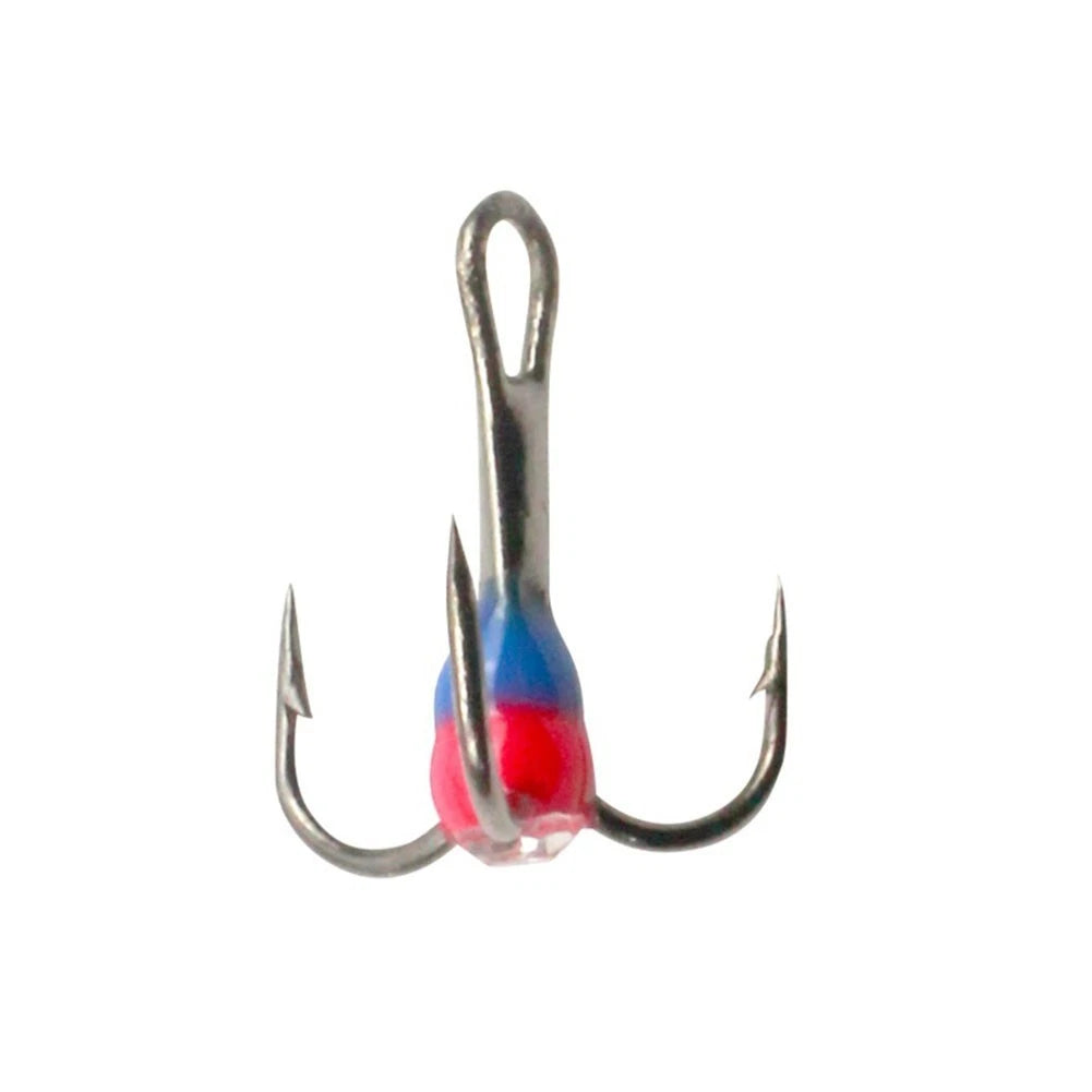 Set of 10 Stainless Steel Ice Fishing Hooks for Cold Water Fishing