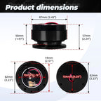 Steering Wheel Quick Release Hub Adapter Kit 6 Bolt Universal