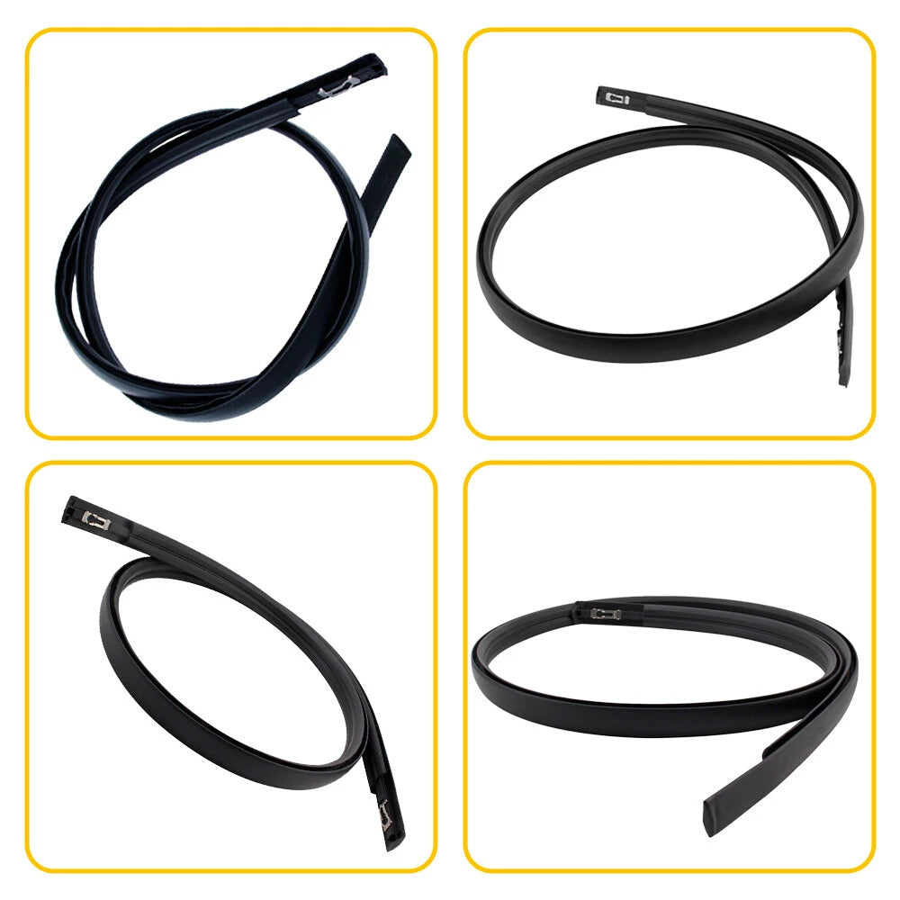 2X Black Roof Trim Molding Kit for Honda Civic Sedan 2012–2015