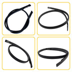 2X Black Roof Trim Molding Kit for Honda Civic Sedan 2012–2015