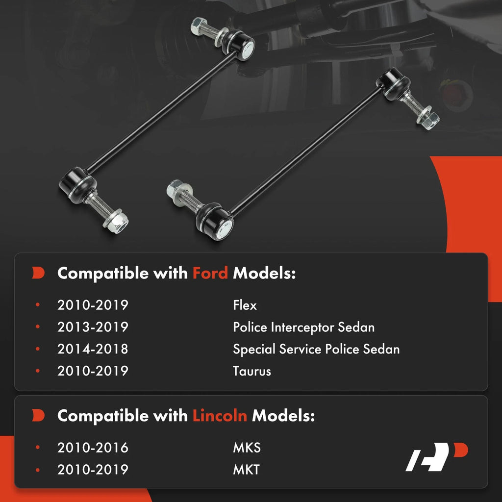2X Front Sway Bar Link for Ford Taurus Flex (2010-2019) Lincoln MKS MKT