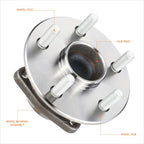 Rear Wheel Hub Bearing Assembly for Pontiac Vibe/Toyota Corolla Matrix (2003–2008)