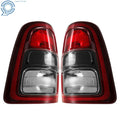 Set of 2 Tail Lights for Dodge Ram 2500 3500 (2019–2023) with Black Trim