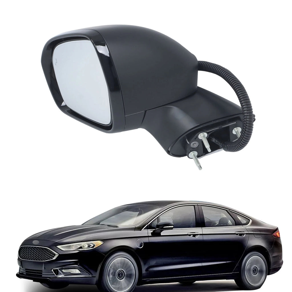 Driver Side Mirror for Ford Fusion (2018) Memory, LH